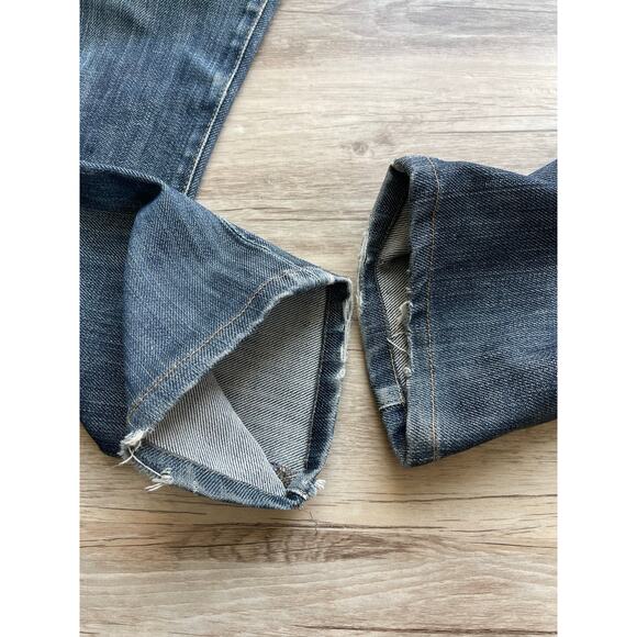 7 For All Mankind Women’s Roxy Straight Leg Jeans Size 29 Medium Wash Blue - Picture 6 of 9